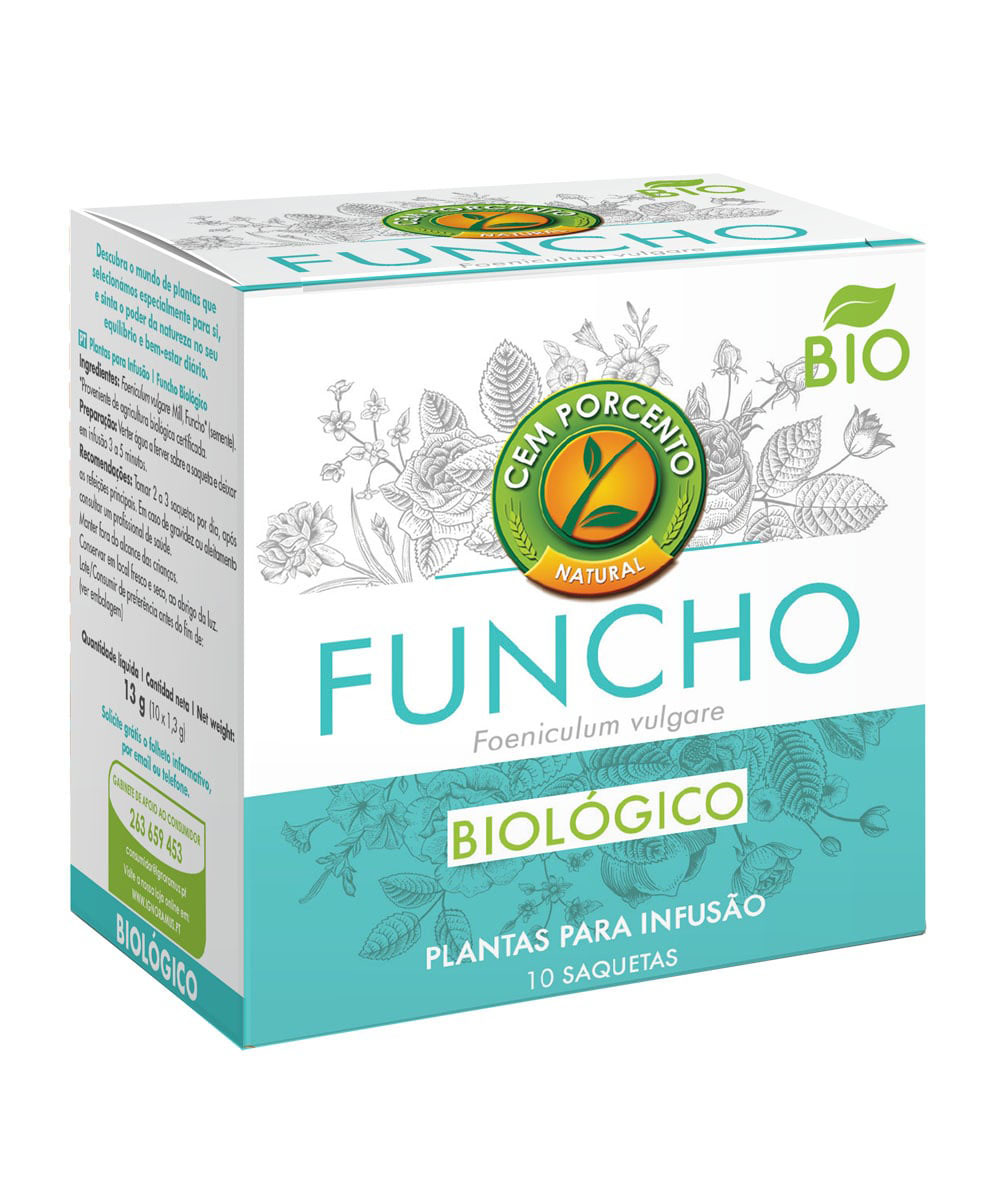 infusão funcho bio 10 saq