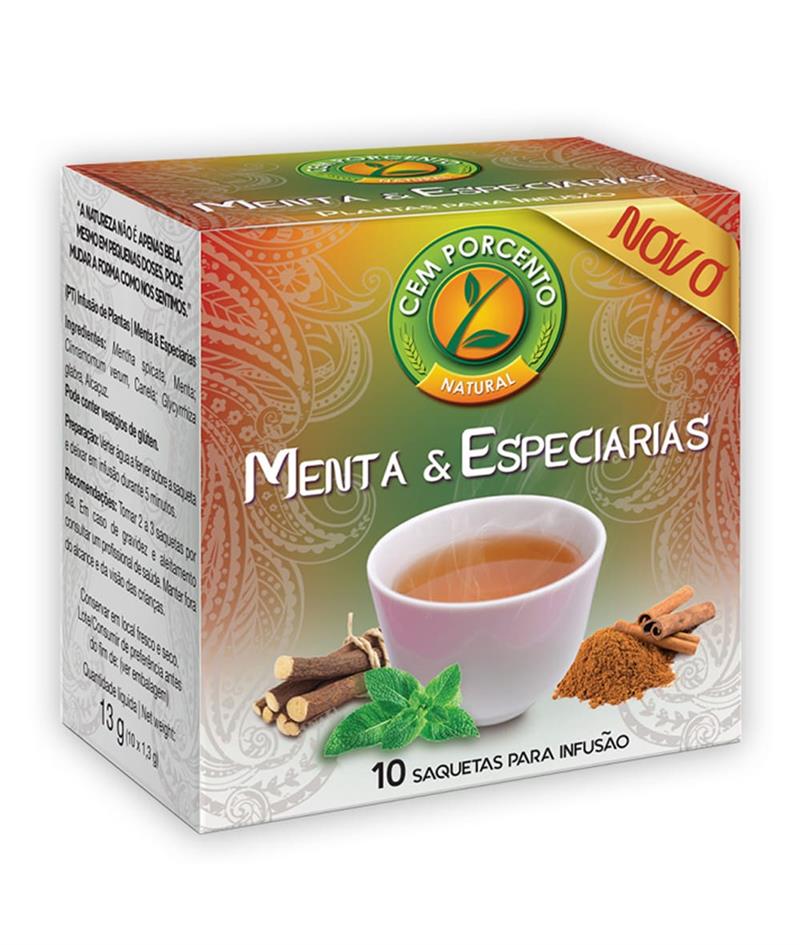 infusão menta e especiarias 10 saq