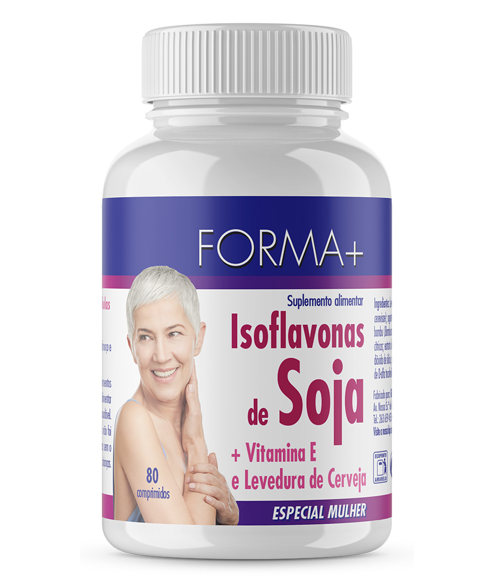 isoflavonas de soja 80 comprimidos