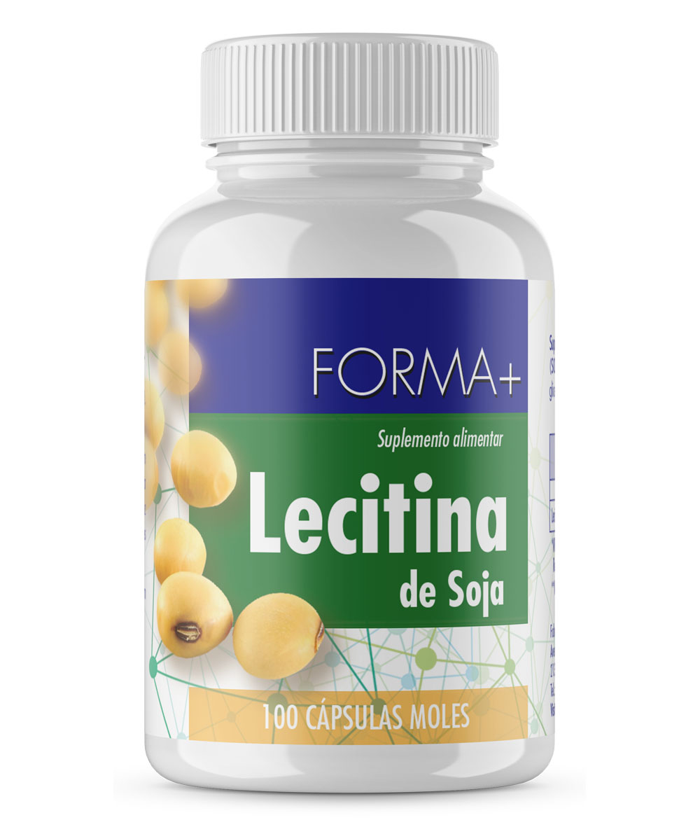 lecitina de soja 100 cápsulas