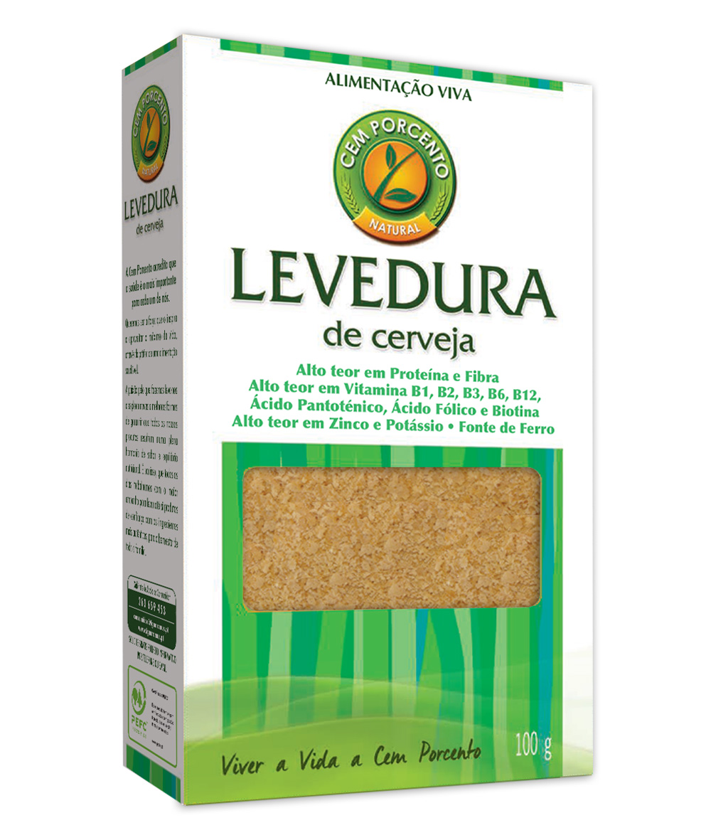 levedura de cerveja em flocos 100g