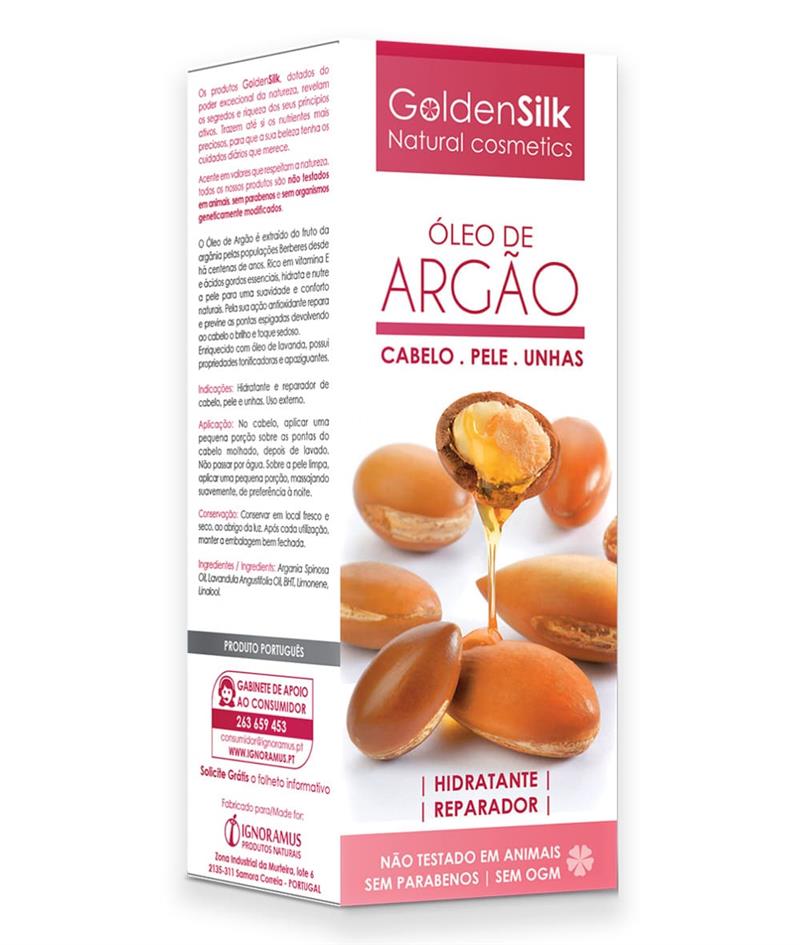 óleo de argão vegan 50ml