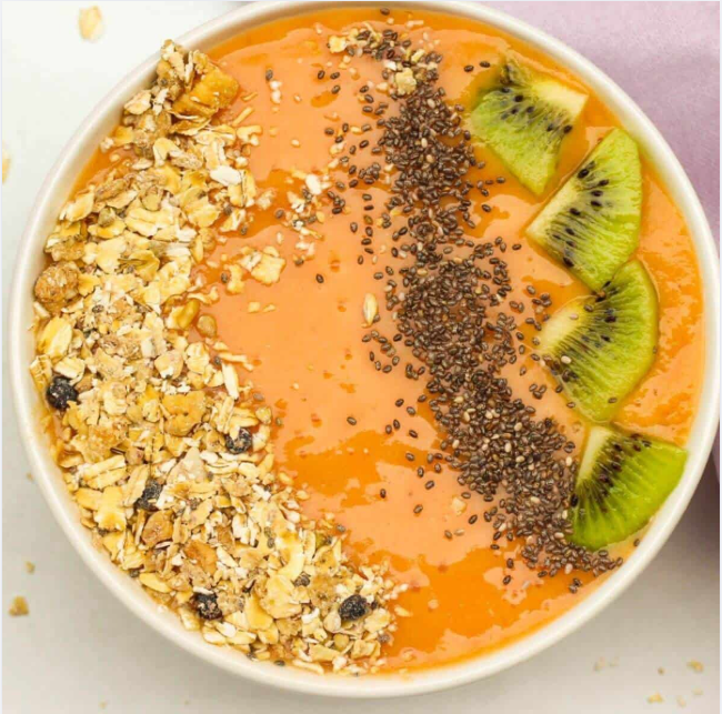 Creme de Papaia e psyllium