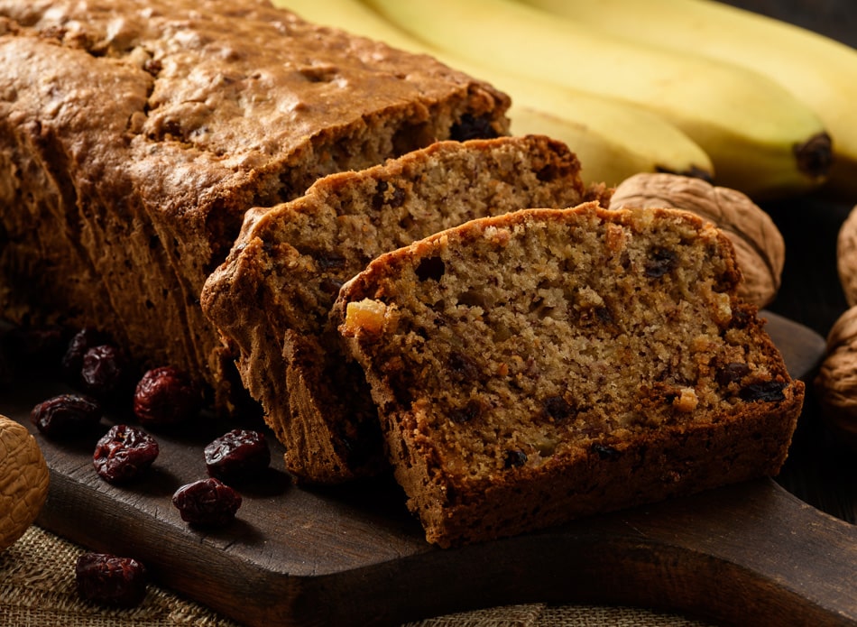 PÃO DE BANANA VEGAN