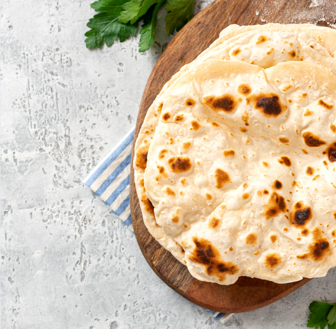 Pão de Frigideira com psyllium