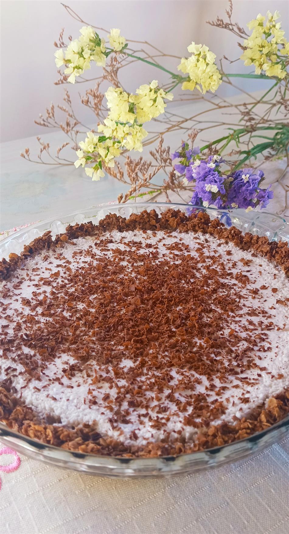 Tarte de chocolate e Coco 